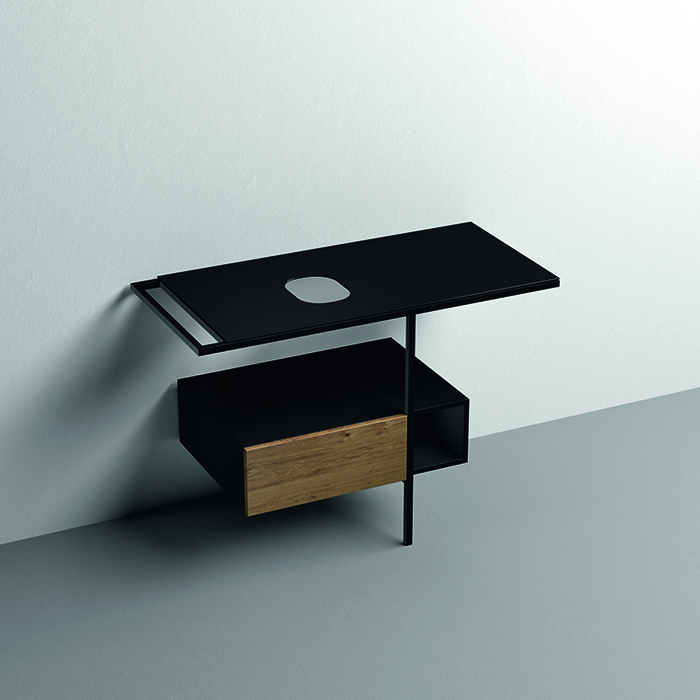 Изображение Консоль Kerasan Thelma 9323k1 108Х50 с ящиком