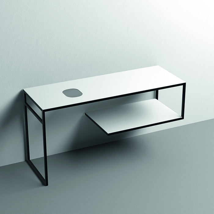 Консоль Kerasan Louise 9332k5 140Х74 с полкой ФОТО