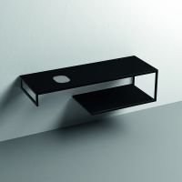 Консоль Kerasan Louise 9322k5 140Х50 с полкой схема 1