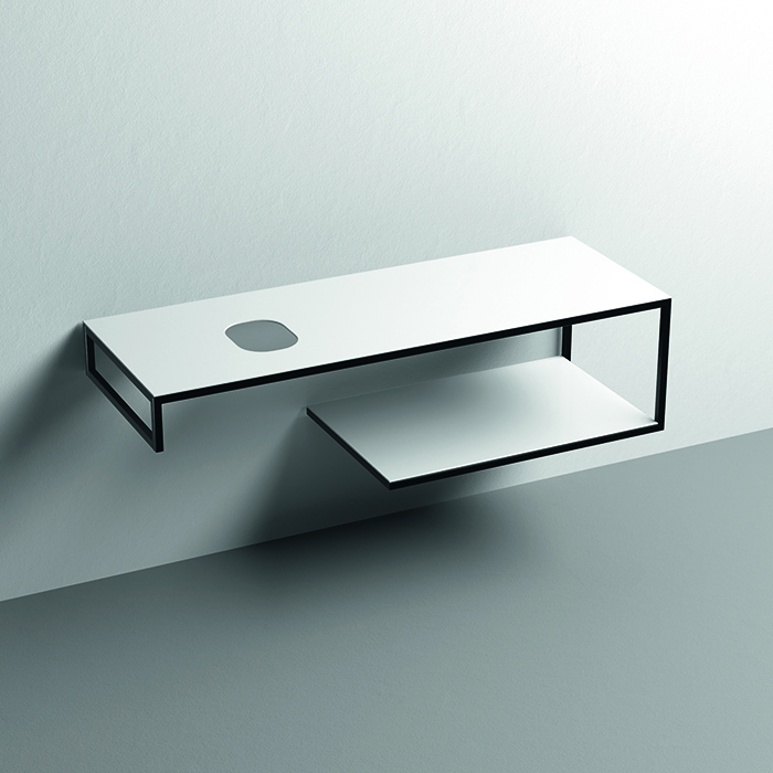 Консоль Kerasan Louise 9322k5 140Х50 с полкой ФОТО