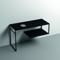 Консоль Kerasan Louise 9332k3 120Х74 с полкой схема 1 Консоль Kerasan Louise 9332k3 120Х74 с полкой схема 1