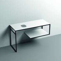 Консоль Kerasan Louise 9332k3 120Х74 с полкой схема 3 Консоль Kerasan Louise 9332k3 120Х74 с полкой схема 3