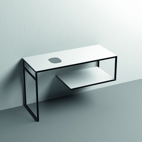 Консоль Kerasan Louise 9332k3 120Х74 с полкой схема 3 Консоль Kerasan Louise 9332k3 120Х74 с полкой схема 3