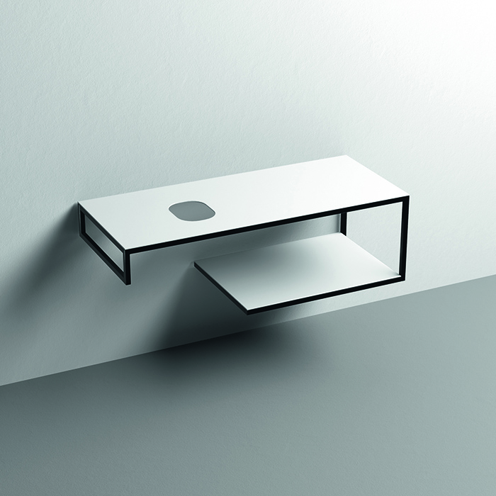 Консоль Kerasan Louise 9322k3 120Х50 с полкой ФОТО