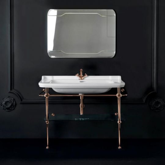 Консоль Kerasan Waldorf 9203K1cr 120Х42 хром схема 3