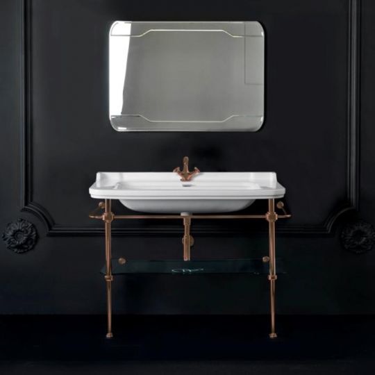 Консоль Kerasan Waldorf 9203K1cr 120Х42 хром схема 5