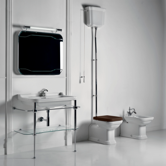 Консоль Kerasan Waldorf 9196K1cr 100Х55 хром