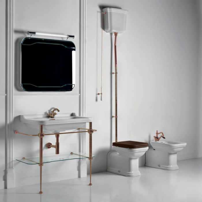 Консоль Kerasan Waldorf 9196K1cr 100Х55 хром ФОТО