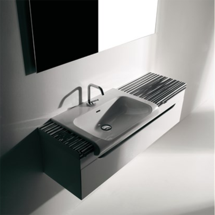 Столешница Kerasan Inka project 341533 Arte 1 120Х35,5