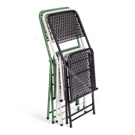 Стул Secret De Maison Villa стальной сплав, черный