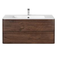 Тумба под раковину Vincea Vico VP800 VMC-2V100GW 100Х46 с ящиком схема 8