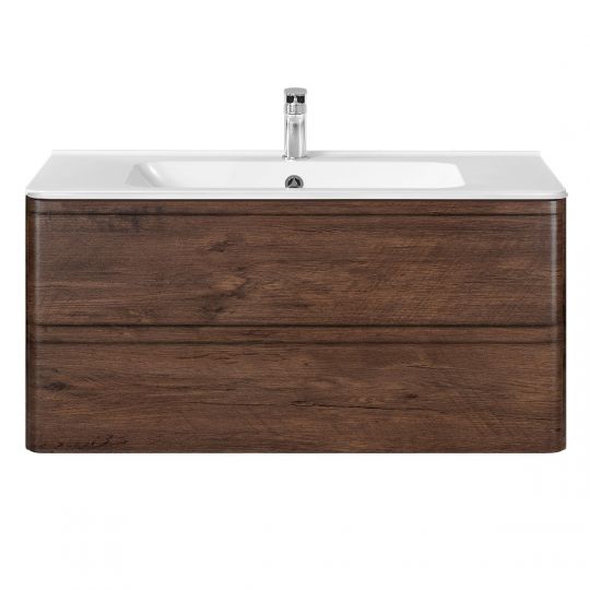 Тумба под раковину Vincea Vico VP800 VMC-2V100GW 100Х46 с ящиком схема 8