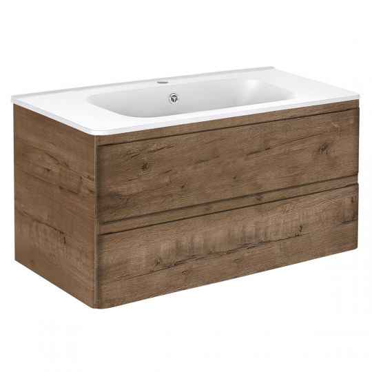 Тумба под раковину Vincea Vico VP800 VMC-2V100GW 100Х46 с ящиком схема 17