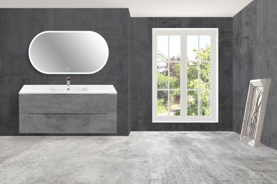 Тумба под раковину Vincea Mia MC120 VMC-2MC120GW 120Х46 с ящиком схема 17