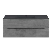 Тумба под раковину Vincea Mia MC120 VMC-2MC120GW 120Х46 с ящиком схема 19