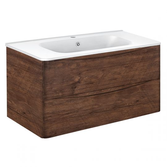 Тумба под раковину Vincea Paola VP100 VMC-2P100GW 100Х46 с ящиком схема 9