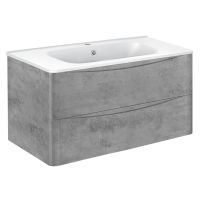 Тумба под раковину Vincea Paola VP100 VMC-2P100GW 100Х46 с ящиком схема 13