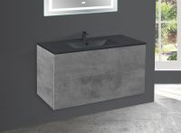 Тумба под раковину Vincea Mia MC100 VMC-2MC100GW 100Х46 с ящиком схема 11