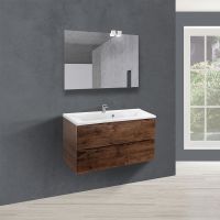 Тумба под раковину Vincea Mia MA900 VMC-2MA900GW 89Х44 с ящиками схема 12