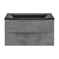 Тумба под раковину Vincea Mia MA900 VMC-2MA900GW 89Х44 с ящиками схема 18