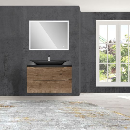 Тумба под раковину Vincea Mia MA900 VMC-2MA900GW 89Х44 с ящиками схема 23