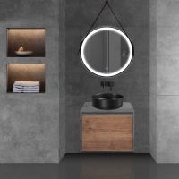 Тумба под раковину Vincea Mesa MS600 VMC-2MS600TB 60Х50 с ящиками схема 2