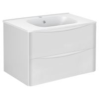 Тумба под раковину Vincea Paola VP800 VMC-2P800GW 80Х46 с ящиком схема 3