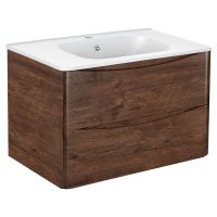 Тумба под раковину Vincea Paola VP800 VMC-2P800GW 80Х46 с ящиком схема 8