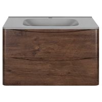 Тумба под раковину Vincea Paola VP800 VMC-2P800GW 80Х46 с ящиком схема 11