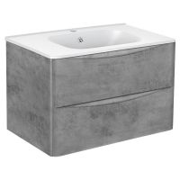 Тумба под раковину Vincea Paola VP800 VMC-2P800GW 80Х46 с ящиком схема 16