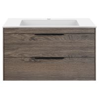 Тумба под раковину Vincea Chiara 2D 2C2800 VMC-2C2800TO 80Х47 с ящиками схема 17