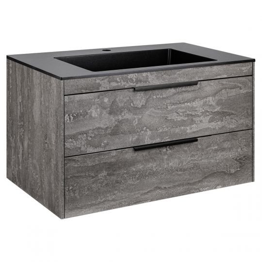 Тумба под раковину Vincea Chiara 2D 2C2800 VMC-2C2800TO 80Х47 с ящиками схема 29