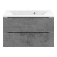 Тумба под раковину Vincea Mia MA800 VMC-2MA800GW 79Х44 с ящиком схема 23