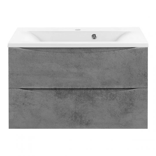 Тумба под раковину Vincea Mia MA800 VMC-2MA800GW 79Х44 с ящиком схема 23