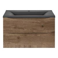 Тумба под раковину Vincea Mia MA800 VMC-2MA800GW 79Х44 с ящиком схема 27