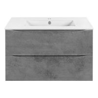 Тумба под раковину Vincea Mia MC800 VMC-2MC800GW 80Х46 с ящиками схема 24