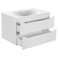 Тумба под раковину Vincea Fine F800 VMC-2F800GW 80Х46 с ящиком схема 2