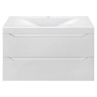 Тумба под раковину Vincea Fine F800 VMC-2F800GW 80Х46 с ящиком схема 3