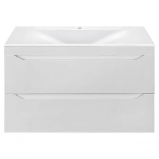 Тумба под раковину Vincea Fine F800 VMC-2F800GW 80Х46 с ящиком схема 3