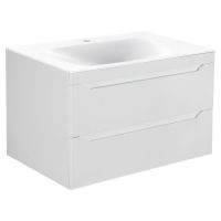 Тумба под раковину Vincea Fine F800 VMC-2F800GW 80Х46 с ящиком схема 4