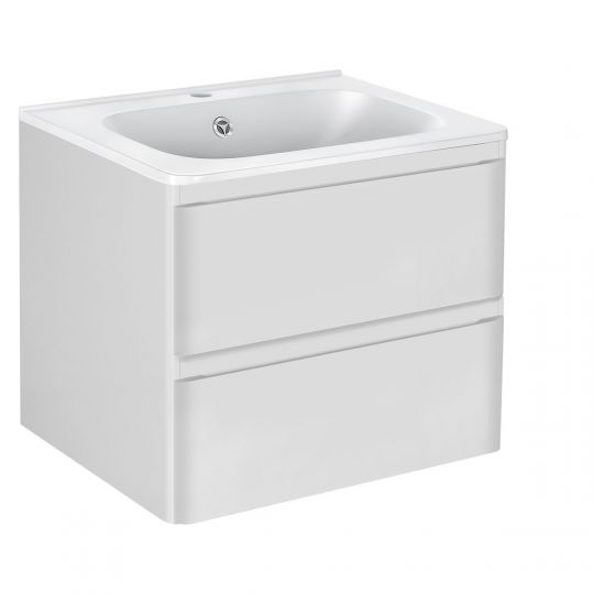 Тумба под раковину Vincea Vico VP600 VMC-2MA900GW 60Х46 с ящиком схема 2