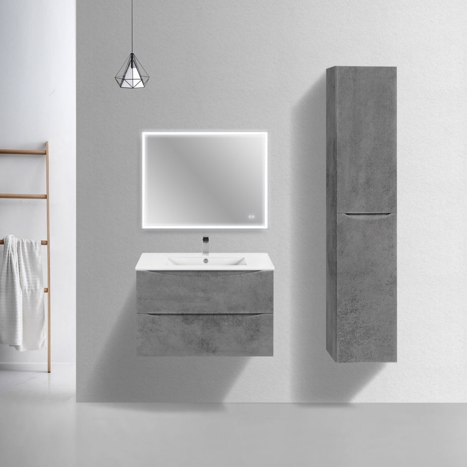 Изображение Тумба под раковину Vincea Mia Slim MC800S1 VMC-2MC800S1GW 80Х41