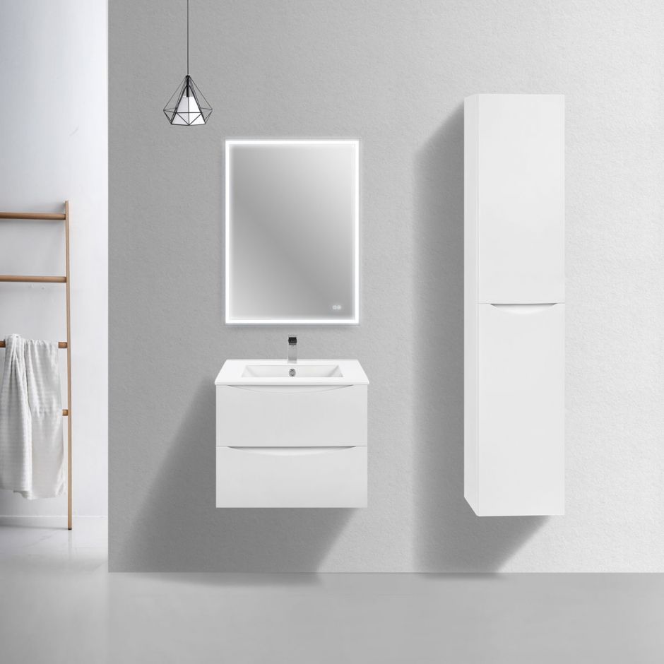 Изображение Тумба под раковину Vincea Mia Slim MC600S1 VMC-2MC600S1GW 60Х39 с ящиками