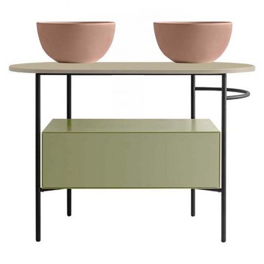 Столешница Globo Bob OP004BBR 110Х25 схема 2