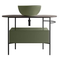 Столешница Globo Bob OP002BBR 110Х25 схема 3