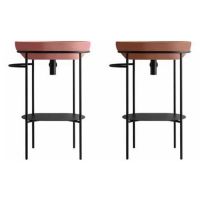 Консоль Globo Ring OP001RAR 65Х42 с полкой схема 2