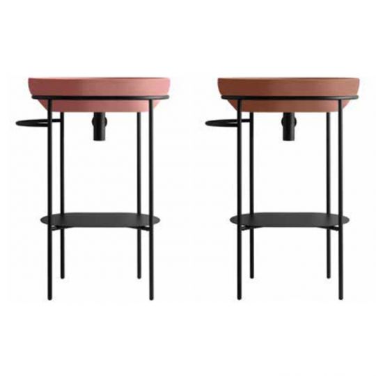 Консоль Globo Ring OP001RAR 65Х42 с полкой схема 2