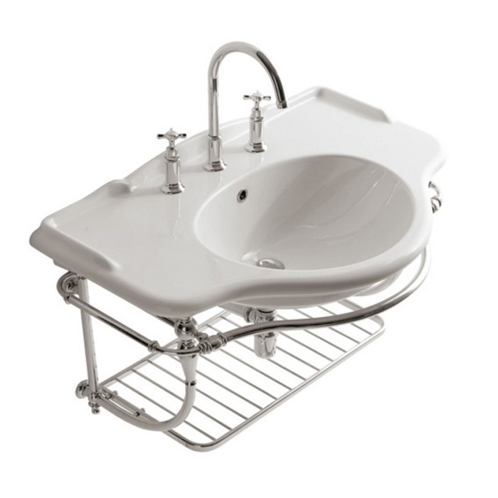 Накладная раковина Globo Paestum PA022.BI*1 ФОТО