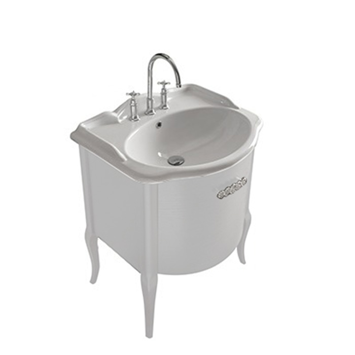 Изображение Раковина Globo Paestum PA006.BI*1 накладная