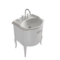 Раковина Globo Paestum PA006.BI*1 накладная схема 1